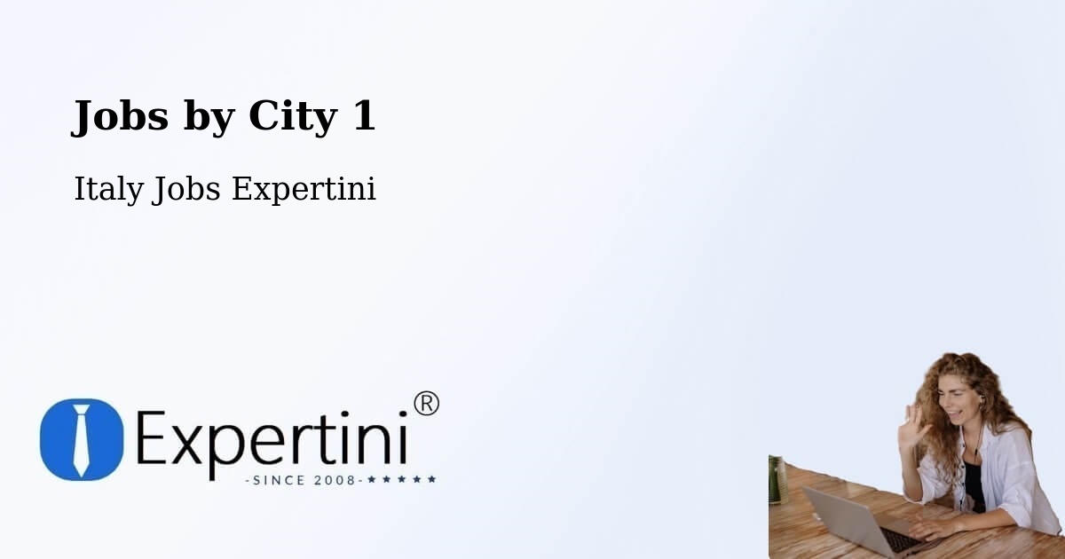 City Jobs in Italy - Expertini